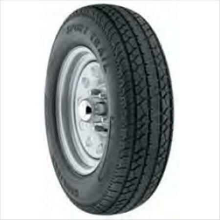 AMERICANA 3S440 14 In. Tires And Wheels With 5 Lugs Tire- White AMW-3S440